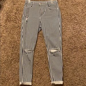 Striped Jeans